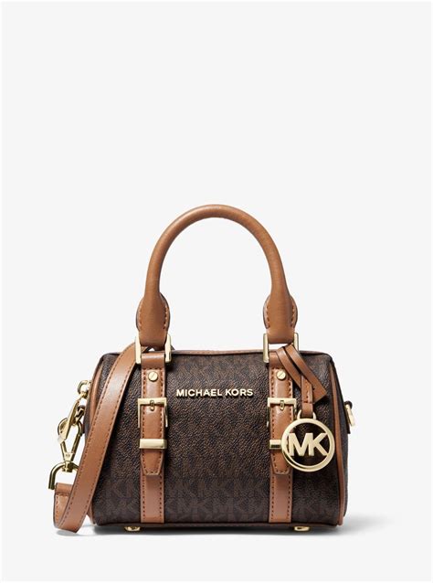 michael kors small purse brown|michael kors extra small bag.